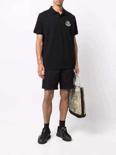 Moncler logo polo shirt outlook