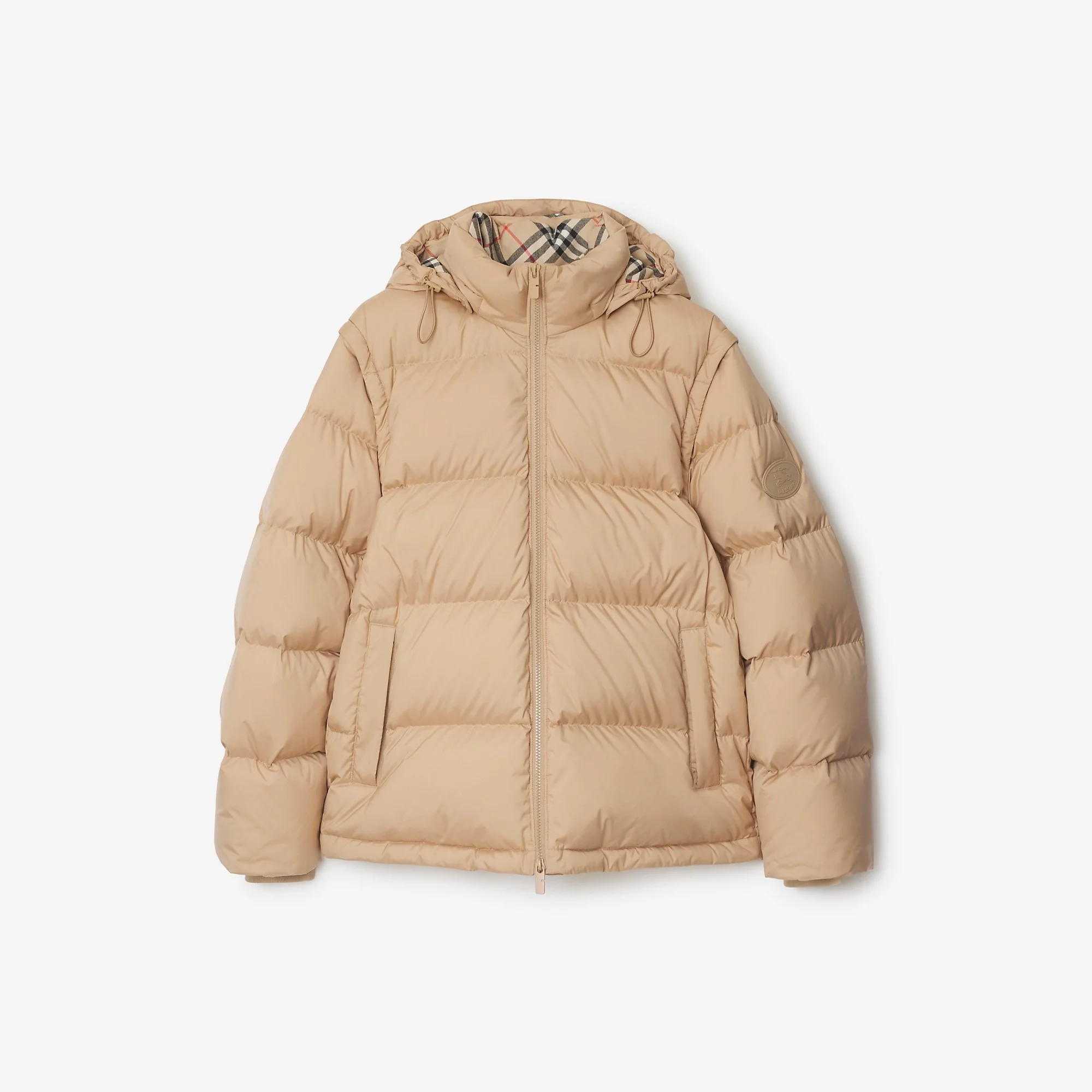 Detachable Sleeve Puffer Jacket - 1