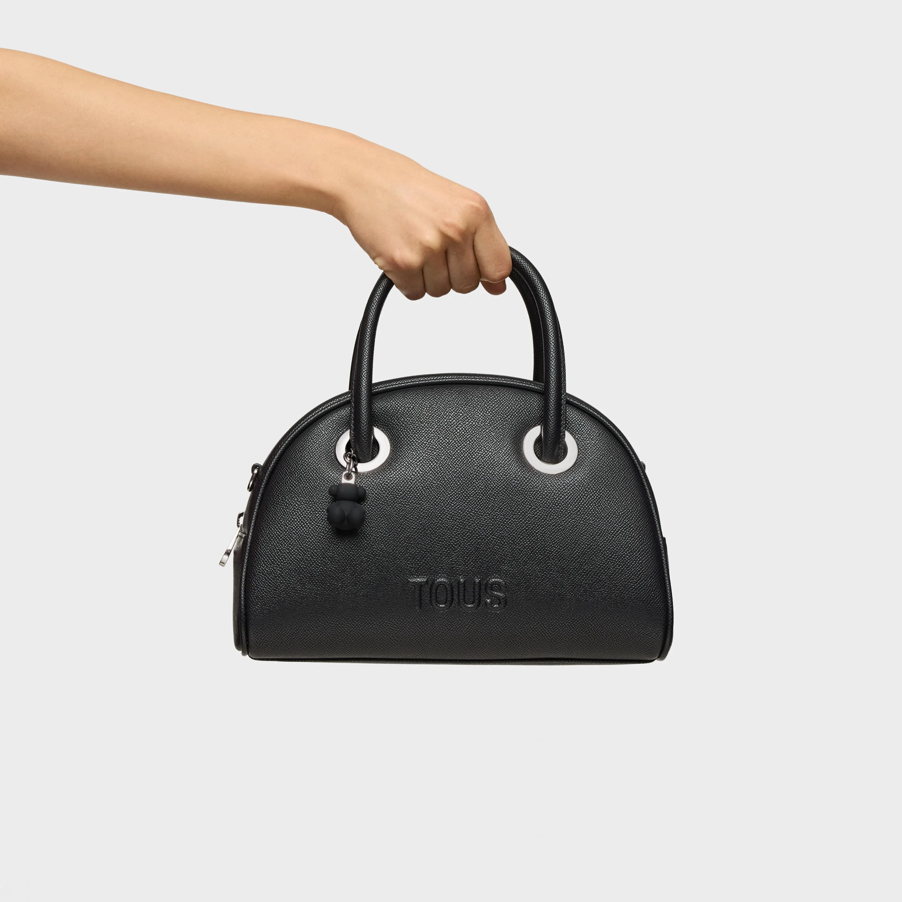 Medium black Bowling bag TOUS Poppy - 1
