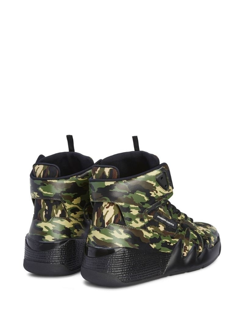 Talon camouflage high-top sneakers - 3