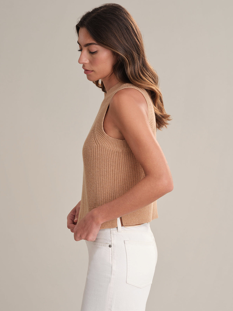 525 america Demi: High Crewneck Cotton Tank outlook