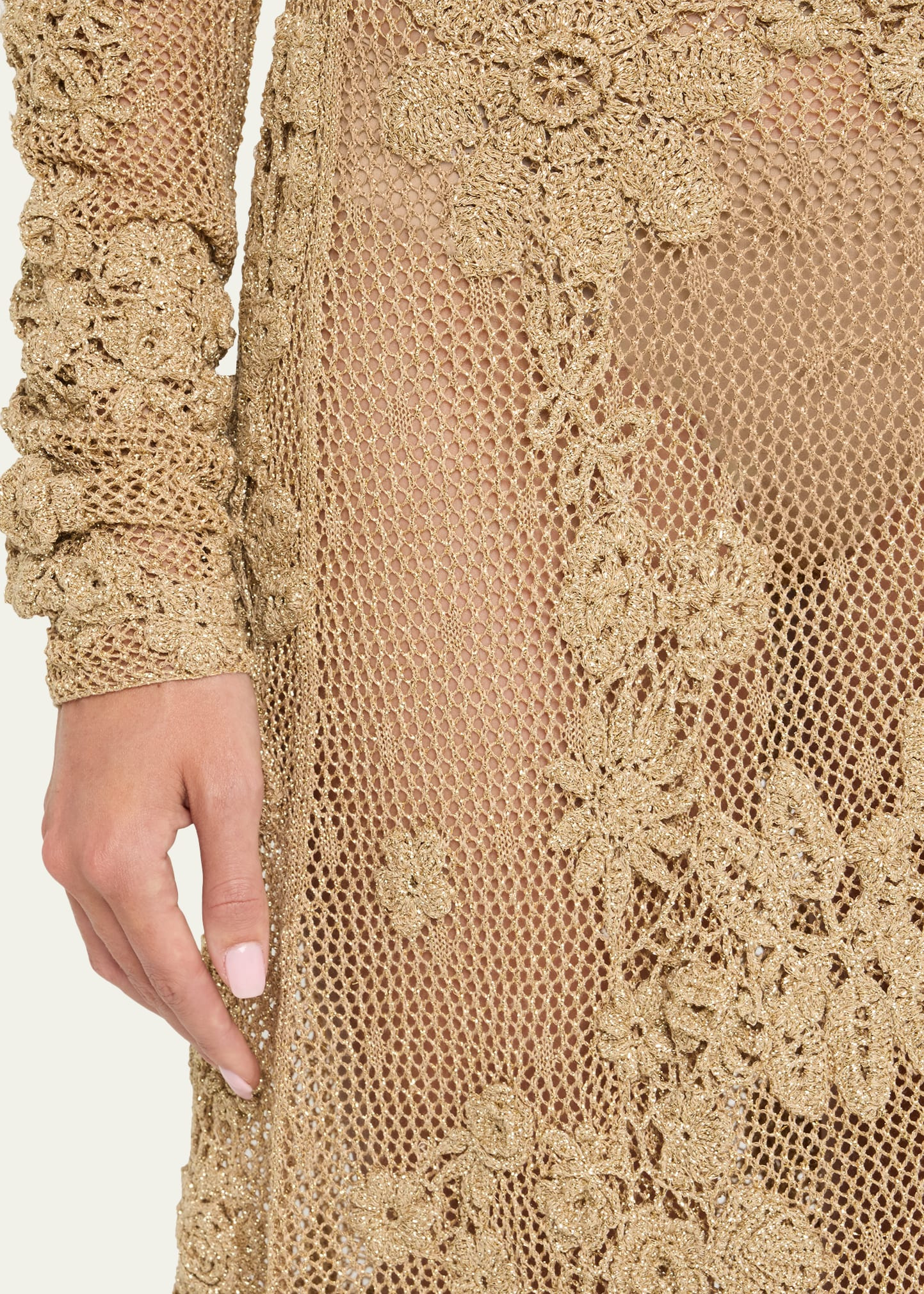 Aria Crochet Knit Skirt - 5