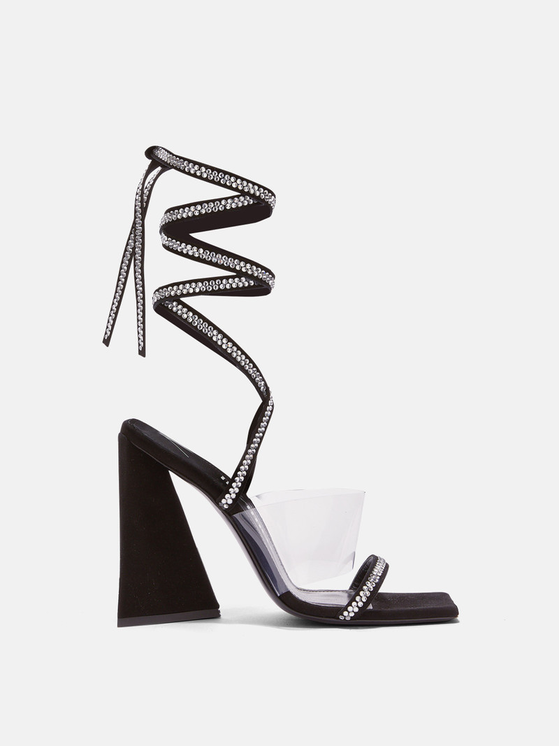 ''ISA'' SANDAL BLACK - 1
