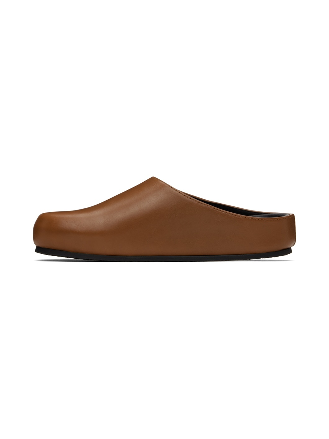 SSENSE Exclusive Brown Wearing Slip-On Loafers - 3