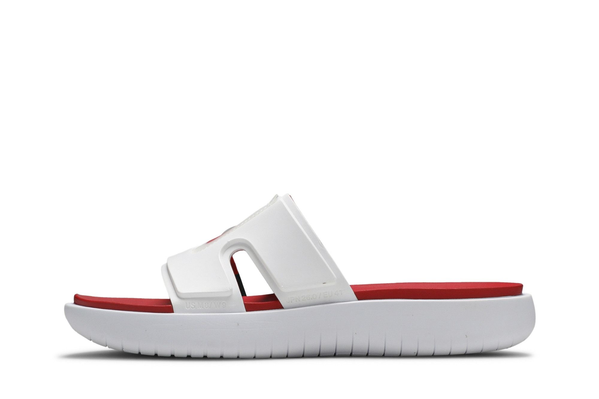 Jordan Hydro 8 Retro Slide 'White Black Fire' - 3