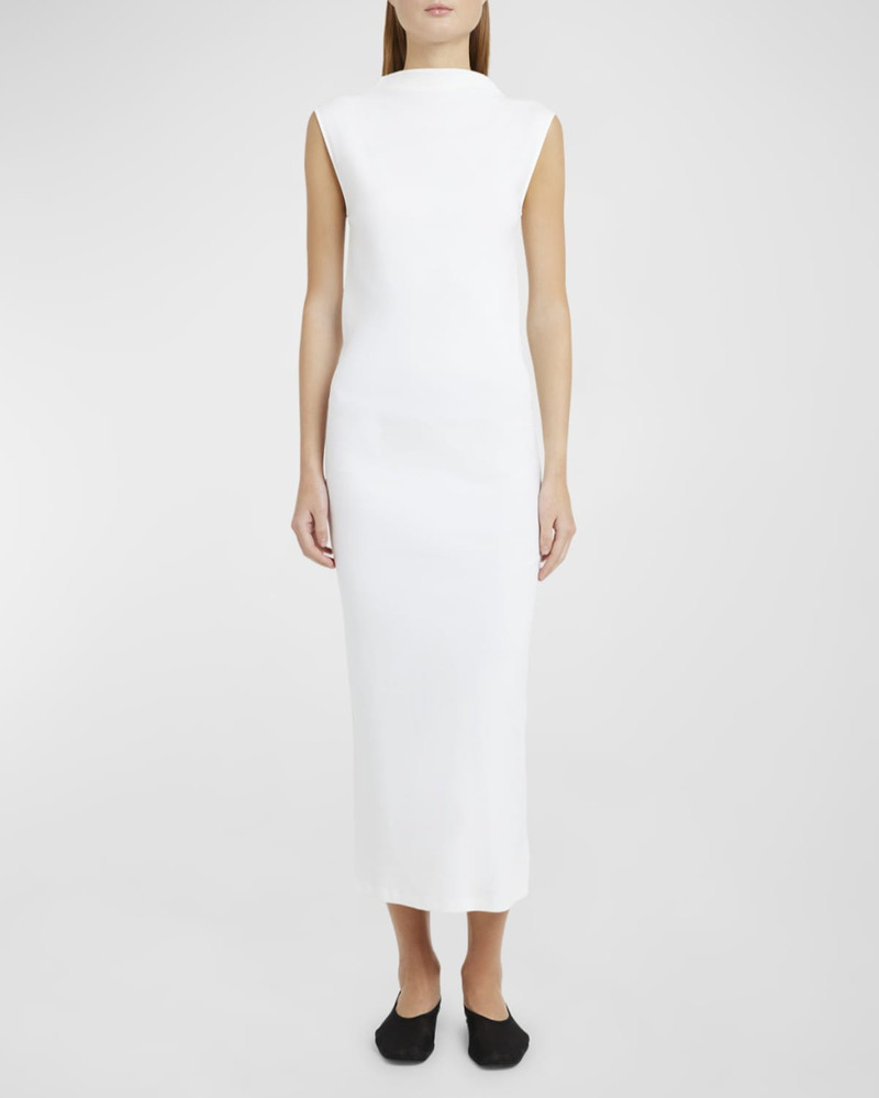 armarium Rose Ribbed Cotton Maxi Dress outlook