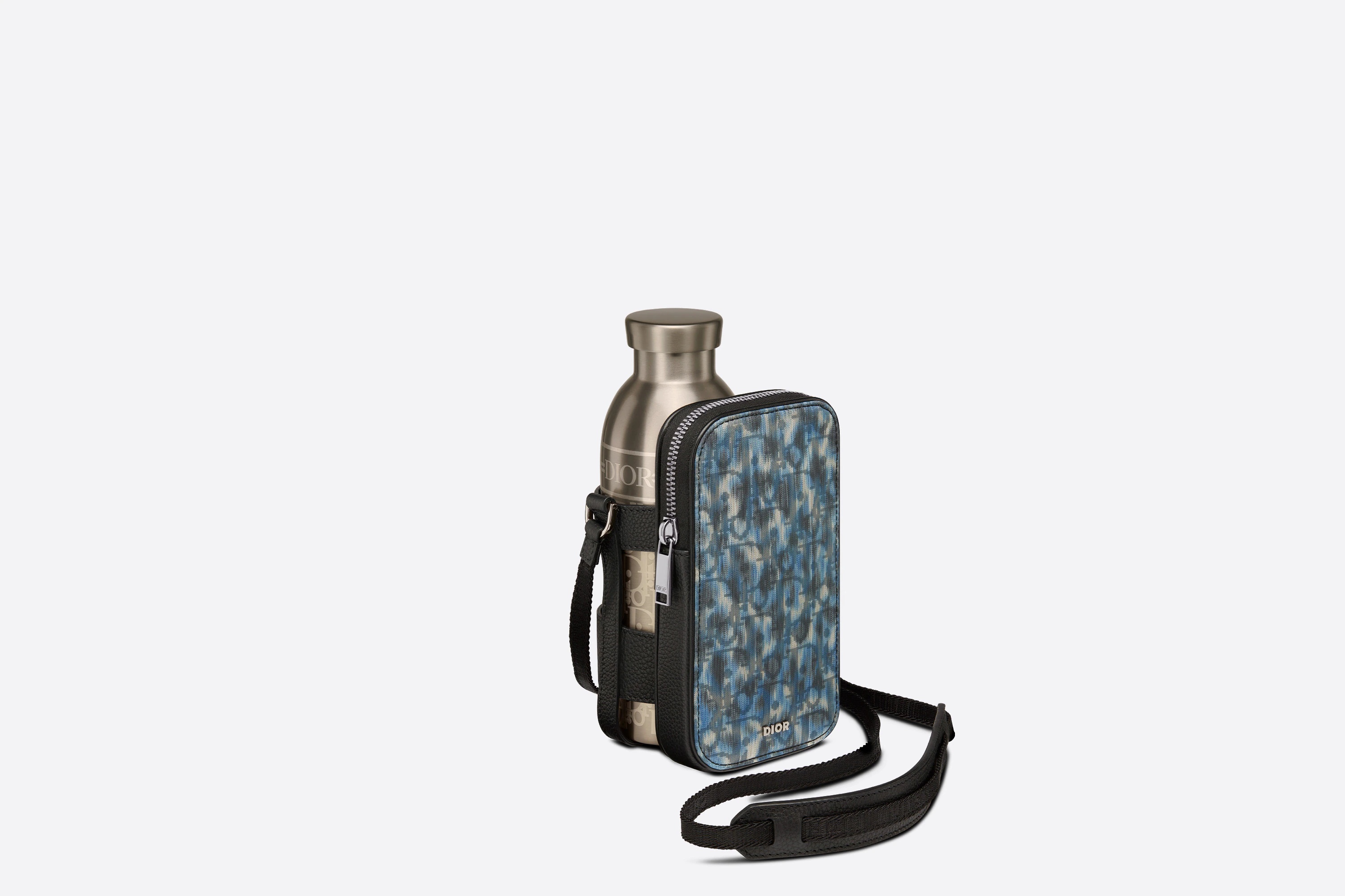 Bottle and Bottle Holder with Shoulder Strap and Dior Aqua DIOR AND PARLEY Phone Holder - 2