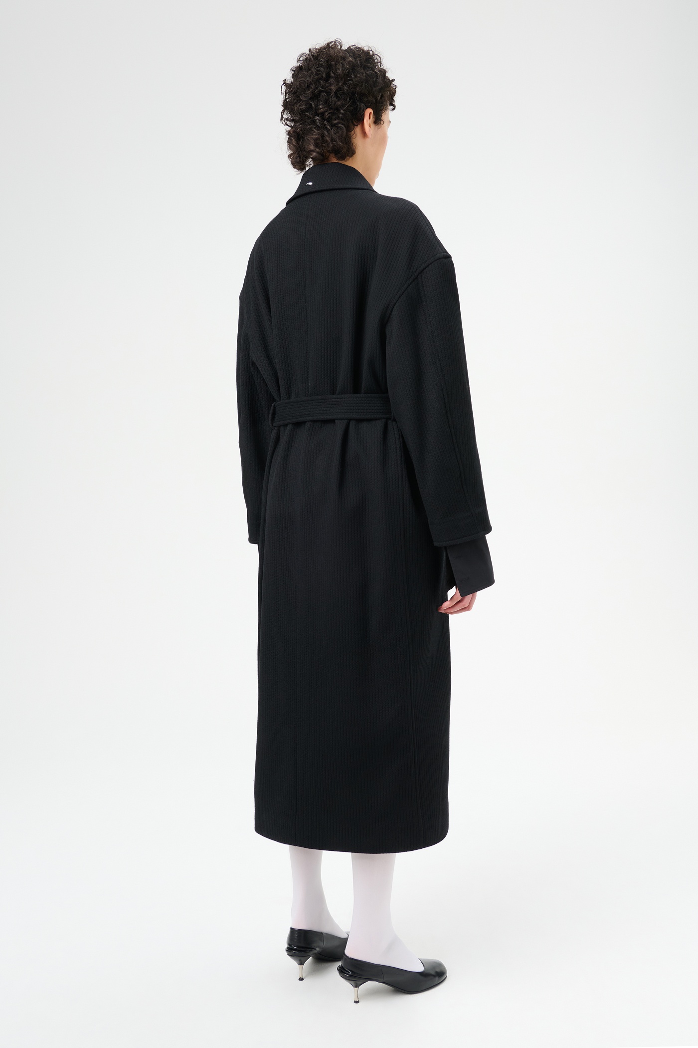 Court Coat Black Jumbo Bedford - 4