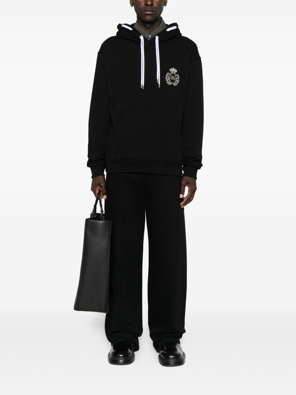 embroidered hoodie - 2