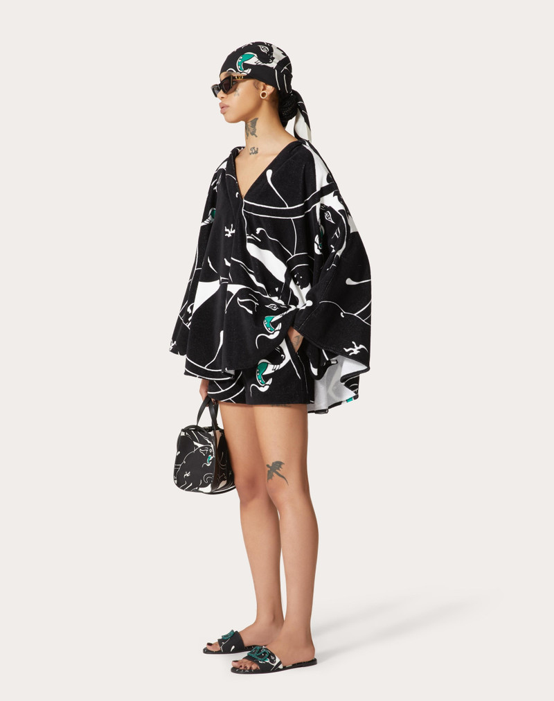 Valentino TERRY COTTON PANTHER SHORTS outlook