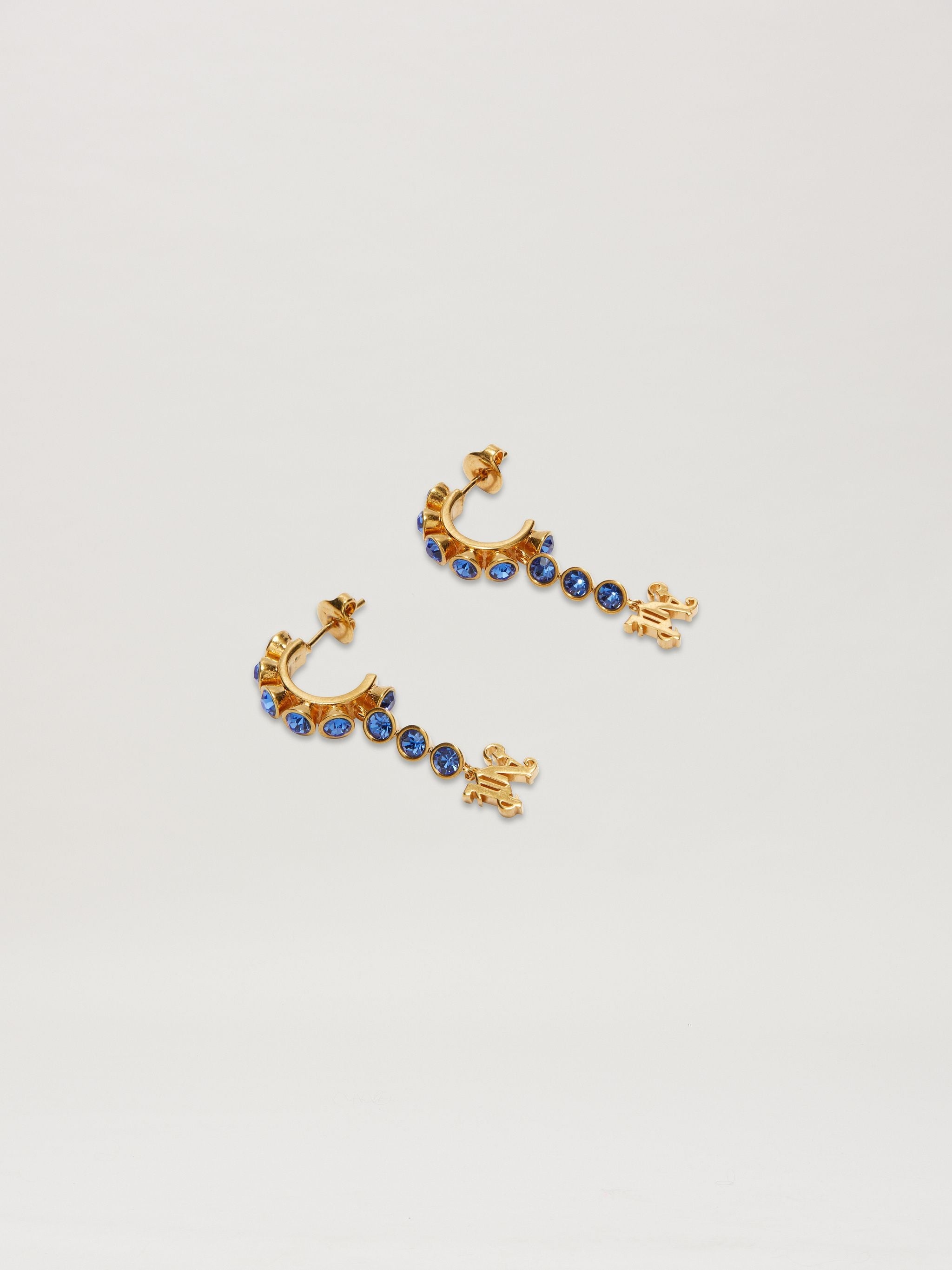 Monogram Pendant Earrings - 3