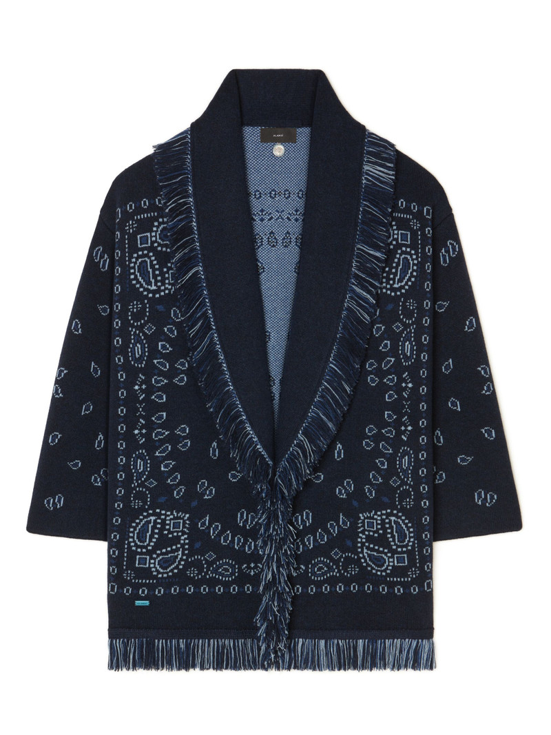 Bandana Jacquard Cardigan 1