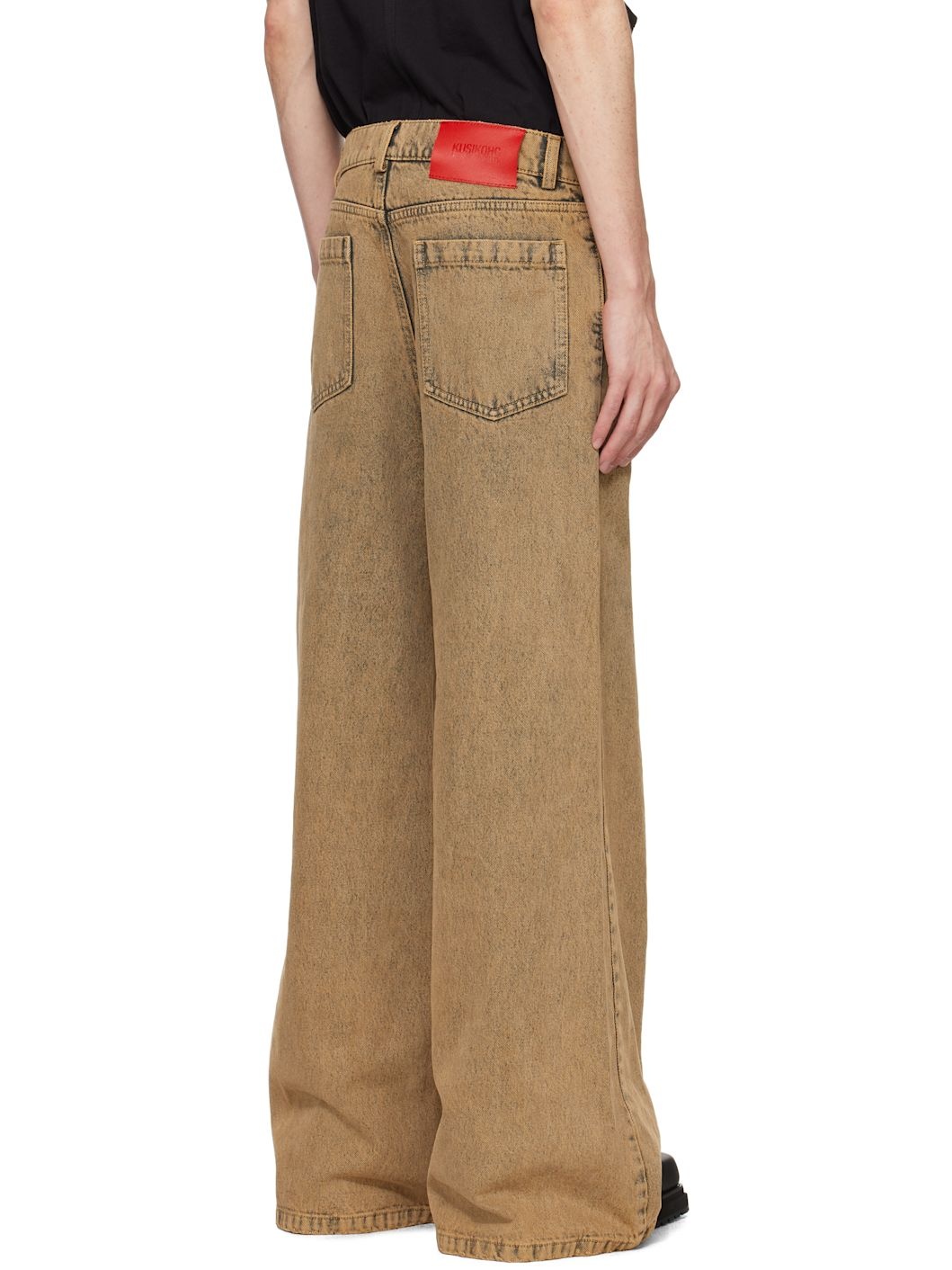 Brown Oversized Jeans - 3