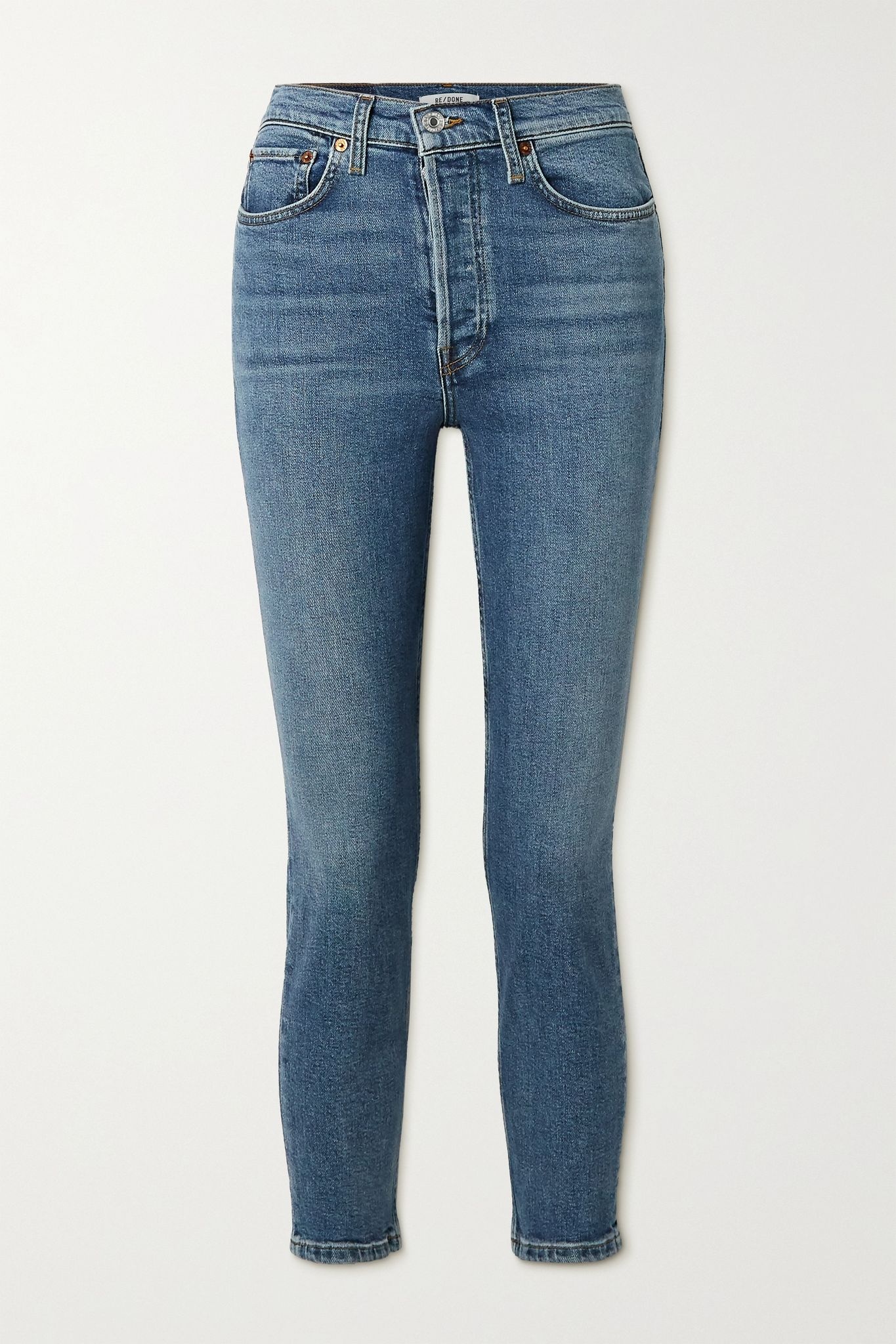 90s Comfort Stretch High-Rise Ankle Crop skinny jeans - 1