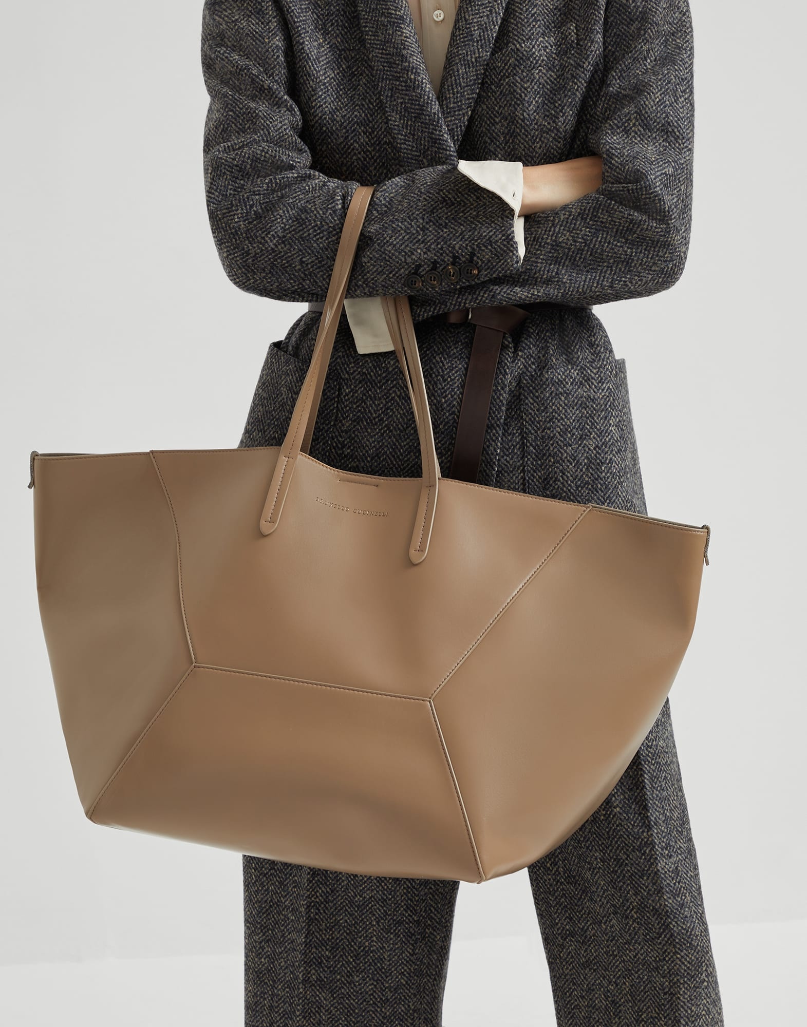 BC Duo large bag in calfskin with monili - 4