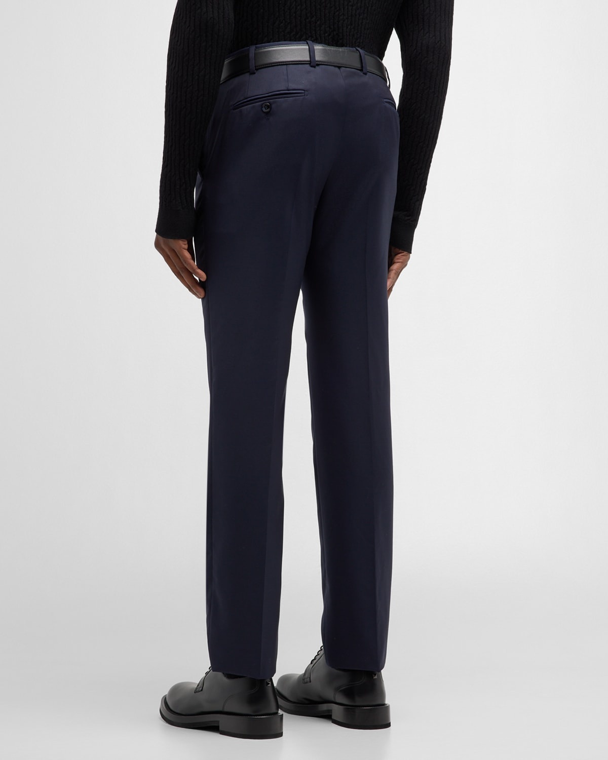 Men's Straight-Leg Dress Trousers - 4