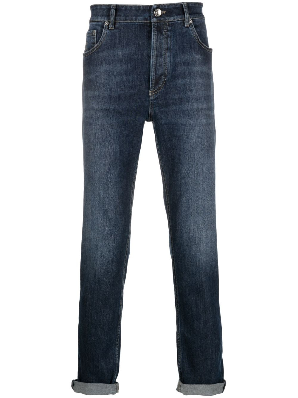 Brunello Cucinelli Men Straight-Leg Jeans - 6