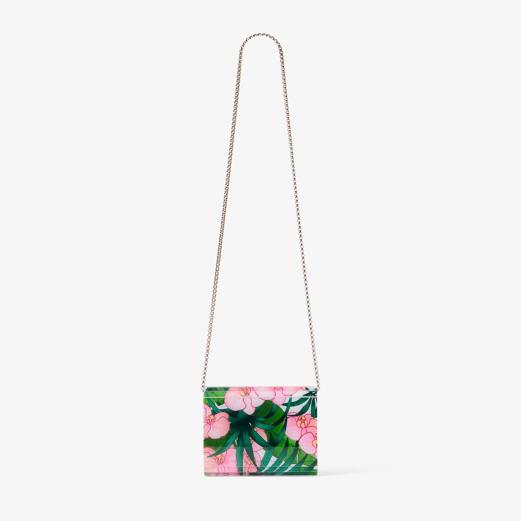 Candy
Tropical Orchid Acrylic Clutch Bag - 6