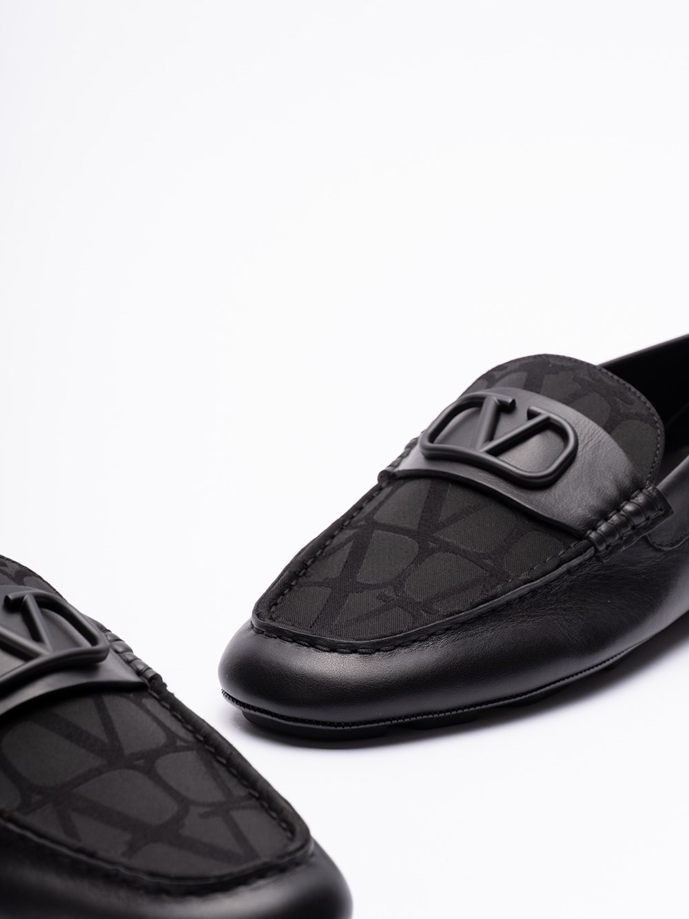 `Driver VLogo Signature` Loafers - 5