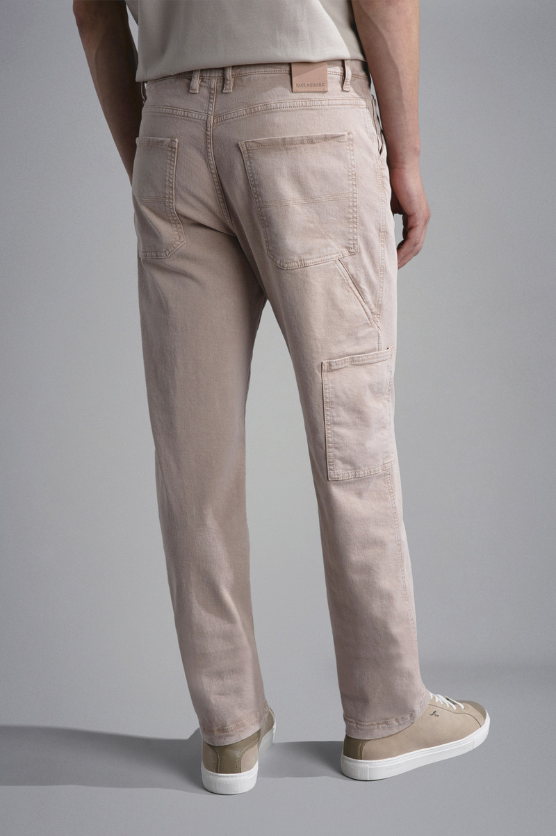MARBLED DENIM CARPENTER TROUSERS 3
