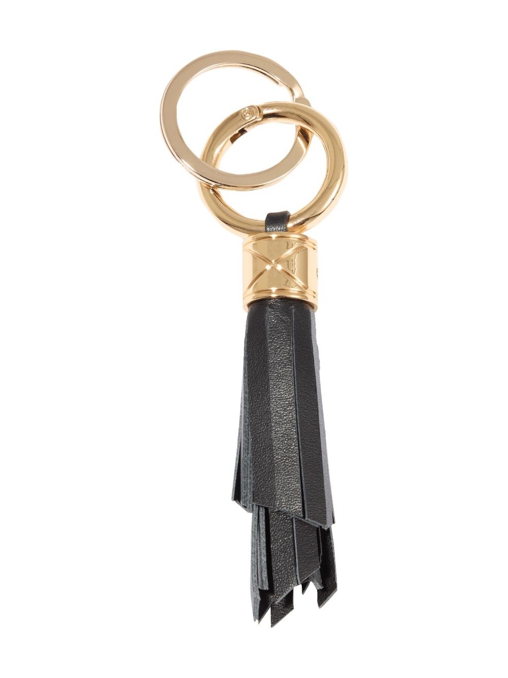 medium Tassel leather keyring - 2