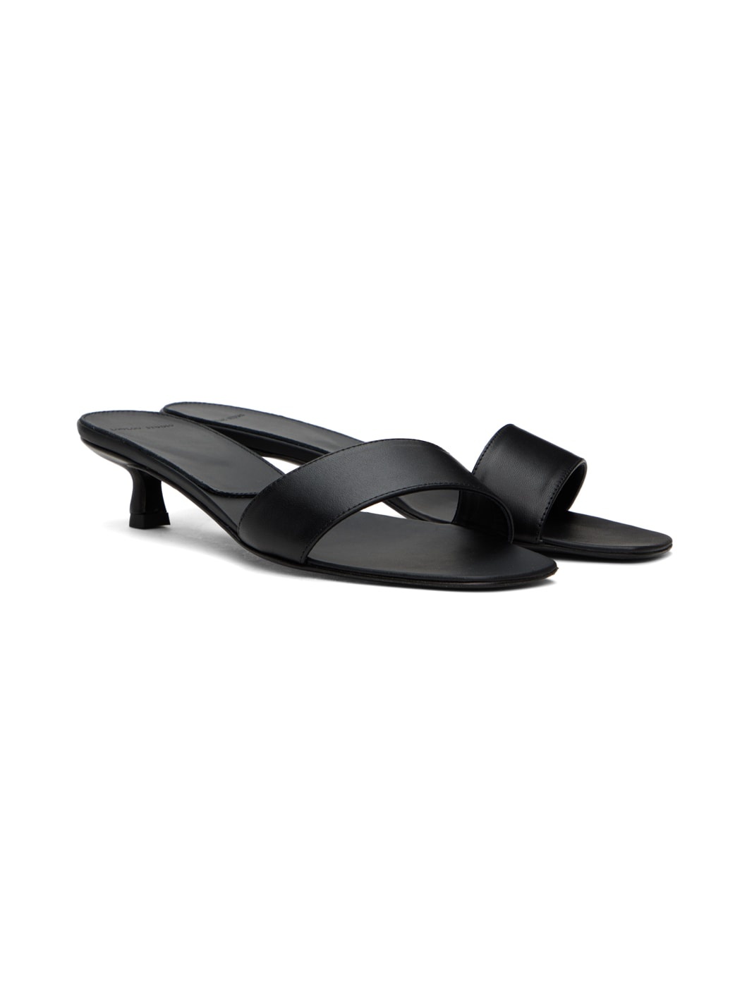 Black Atrium Mules - 4