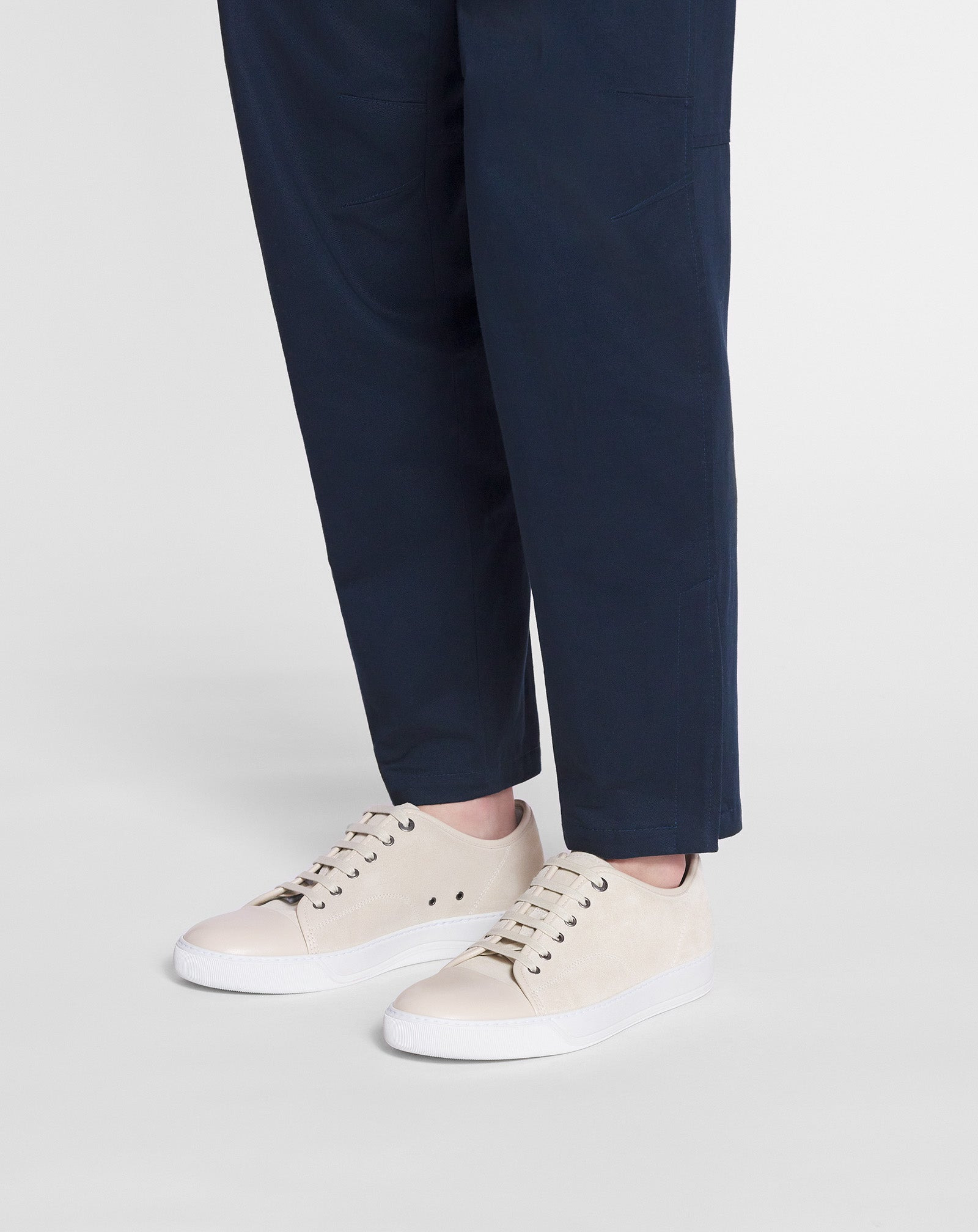 DBB1 LEATHER AND SUEDE SNEAKERS - 6