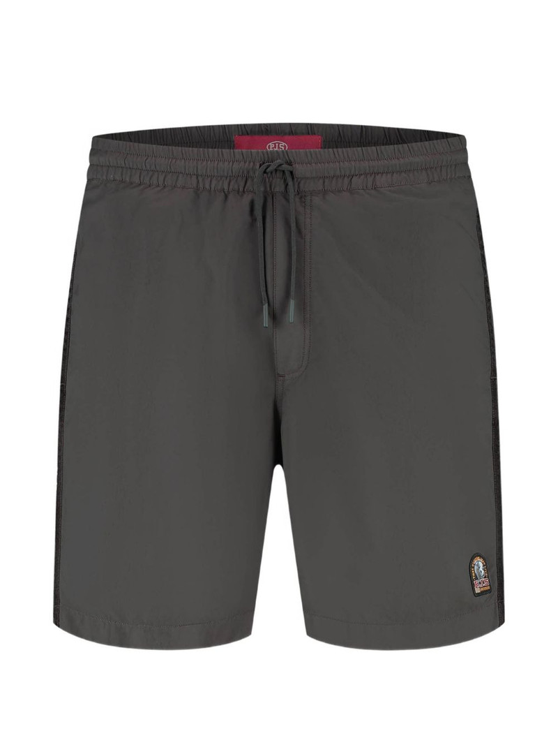 logo patch swim shorts 1