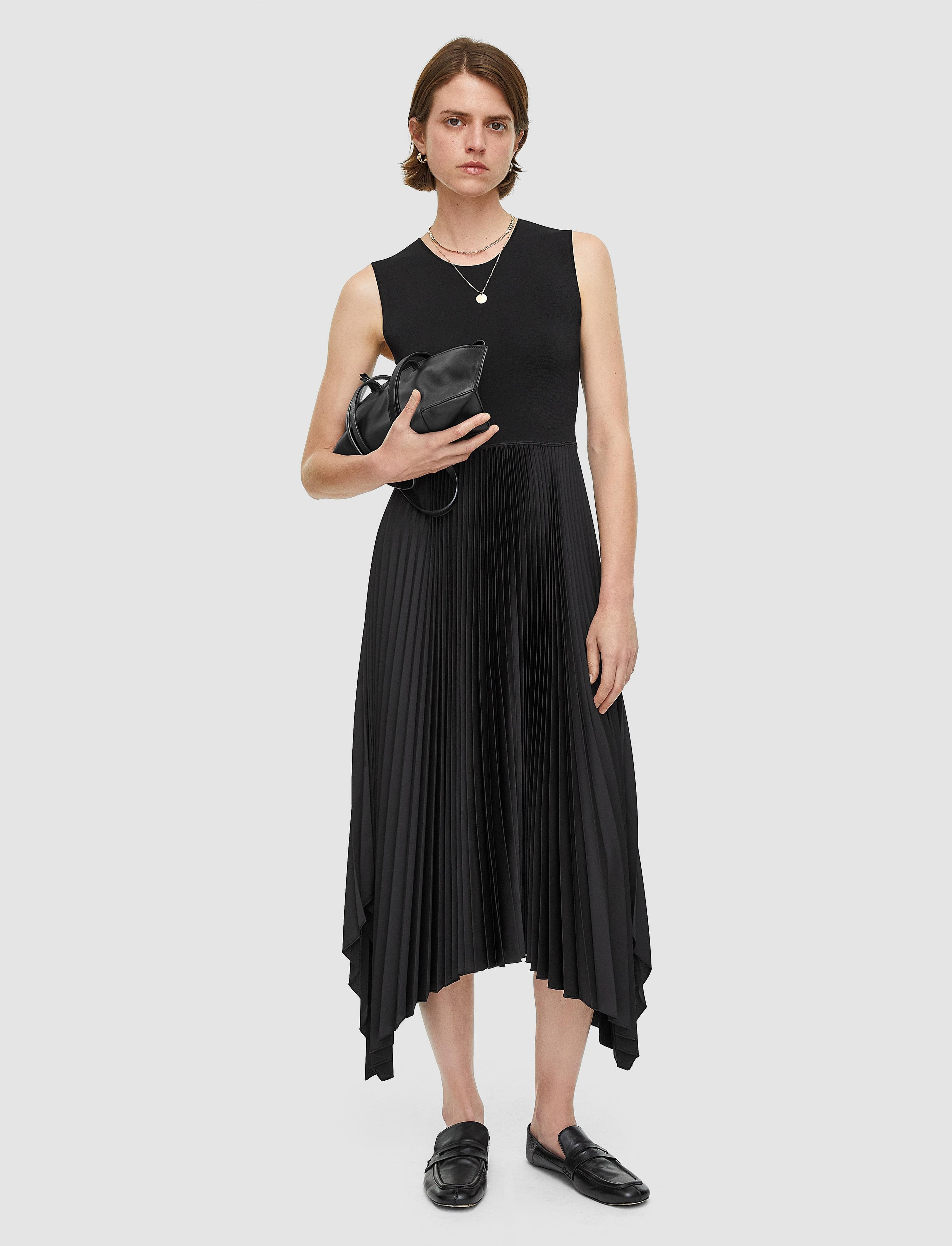Knit Weave Plissé Dera Dress - 2