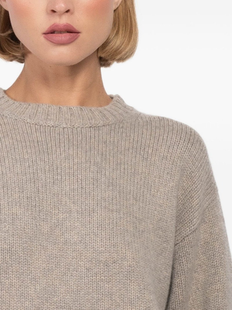 ribbed trim sweater 6