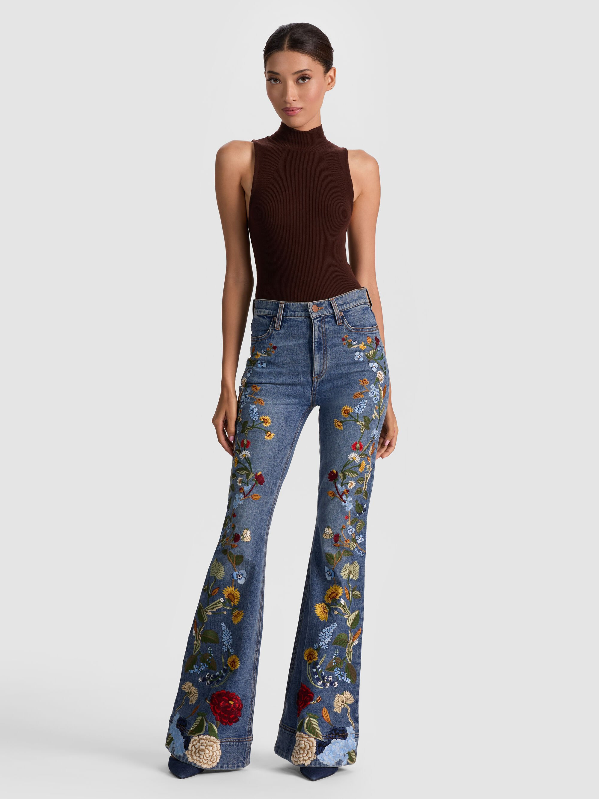 BEAUTIFUL EMBROIDERED JEAN - 2