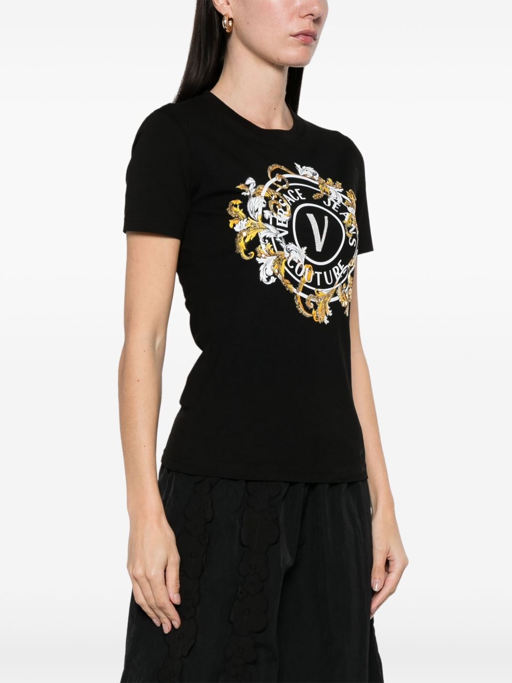 logo-print T-shirt - 3