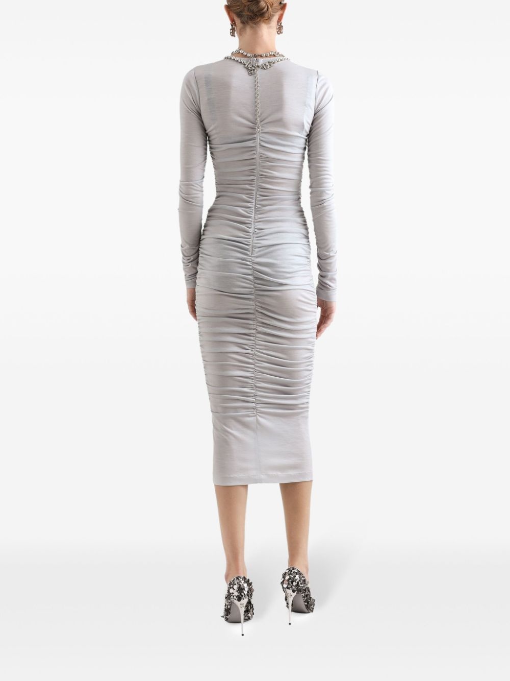 ruched dress - 3