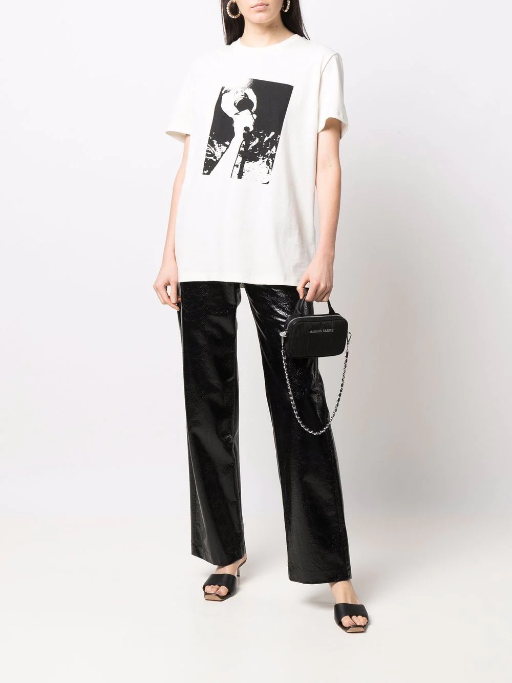 graphic-print cotton T-shirt - 3