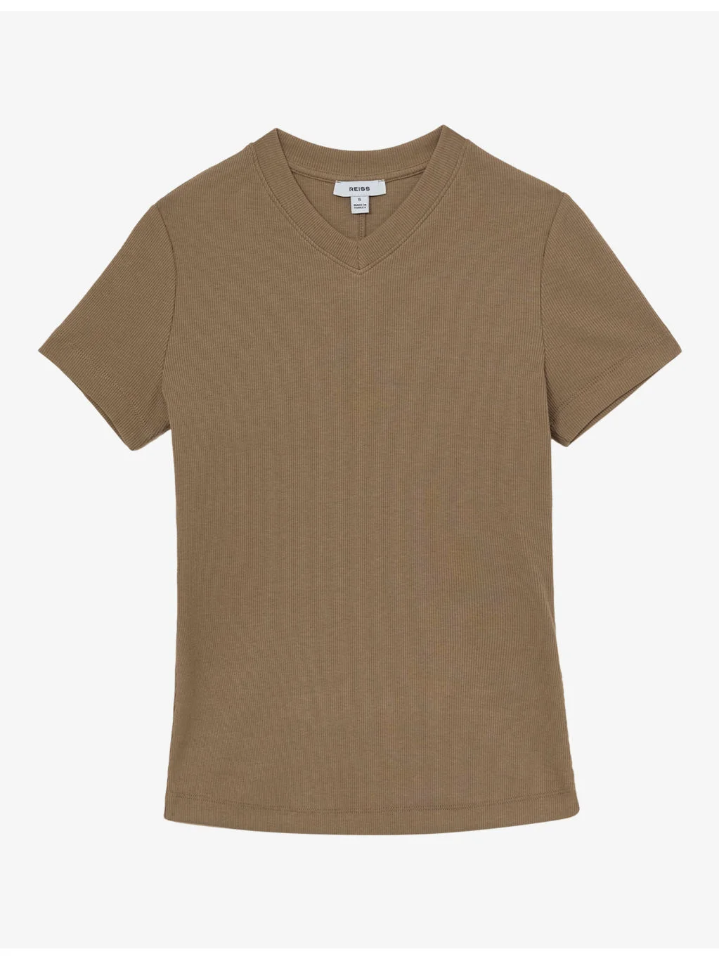 Addison V-Neck Stretch-Cotton T-Shirt - 1