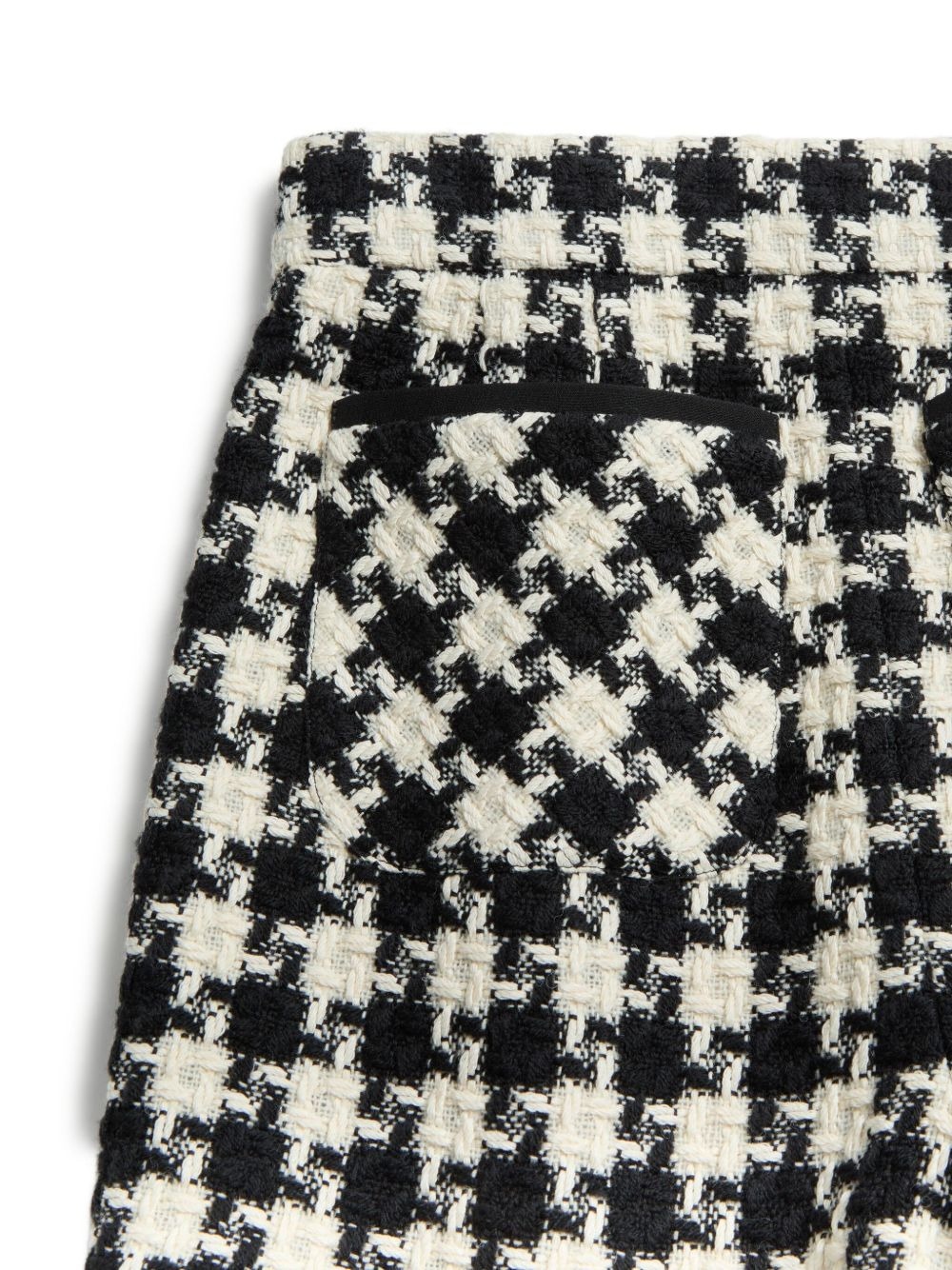 Damier Light tweed shorts - 6