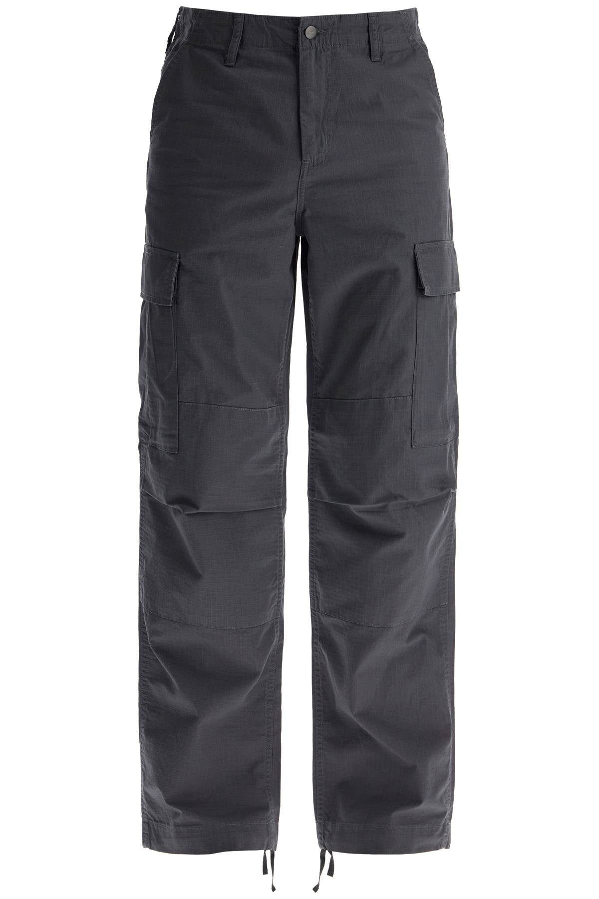 Regular Cotton Ripstop Cargo Pants - 1