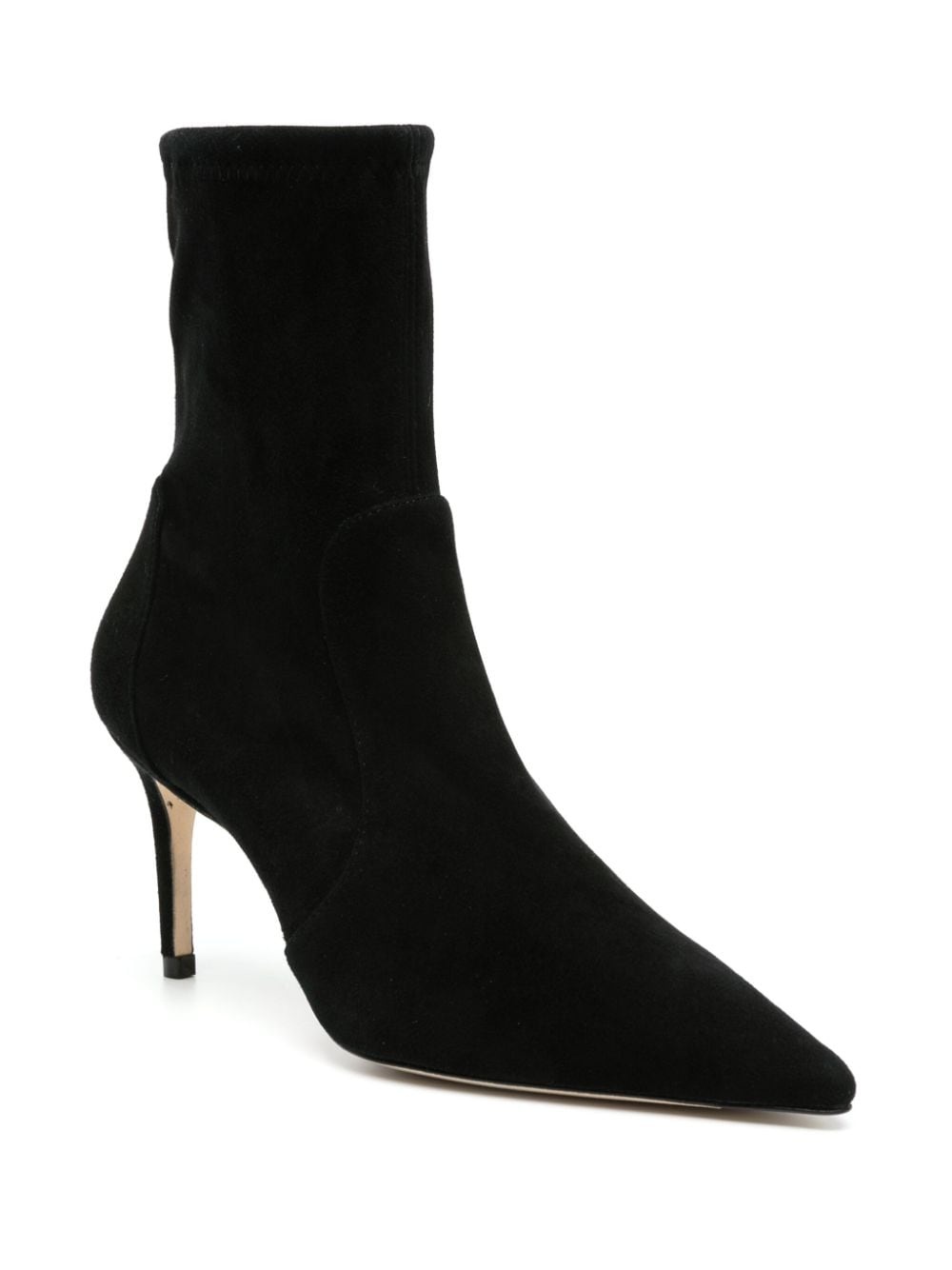 80mm suede ankle boots - 2