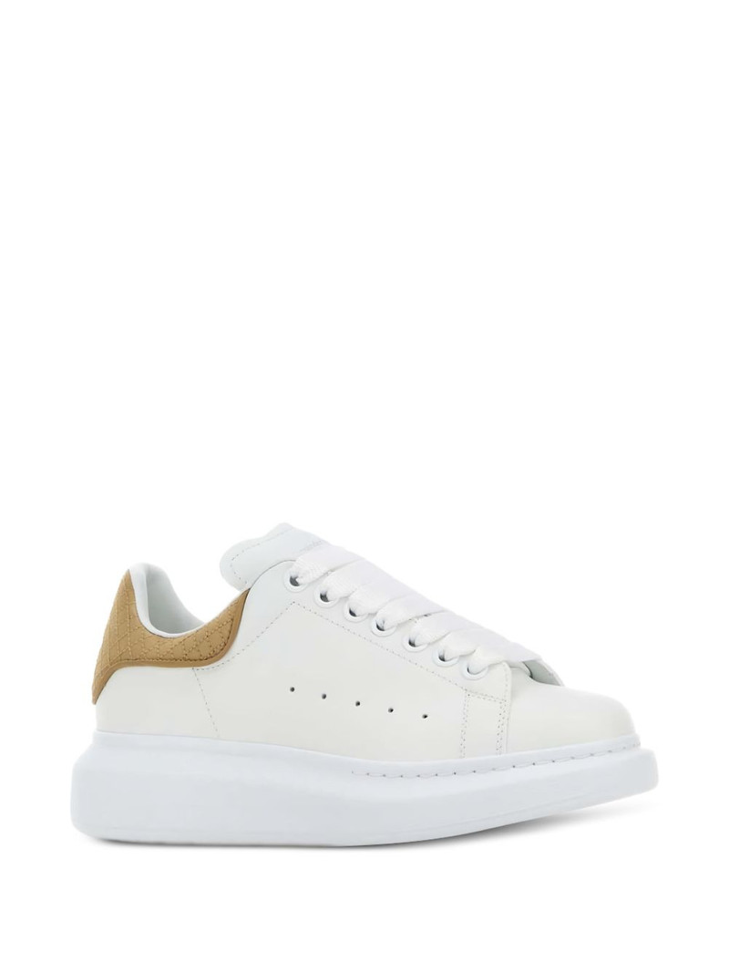 Alexander McQueen leather sneakers outlook