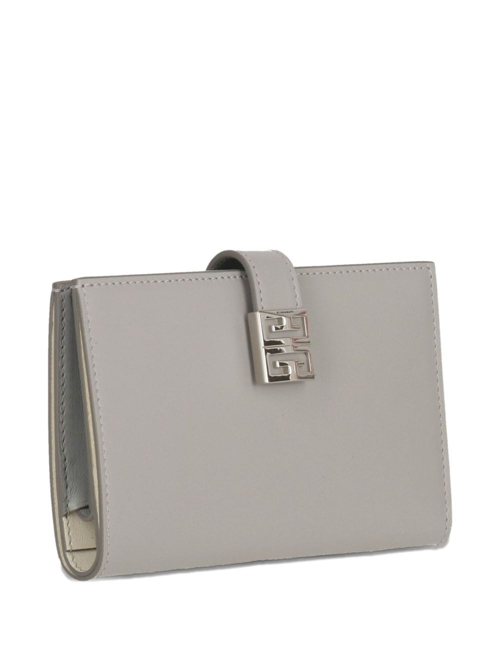 4G logo leather wallet - 3