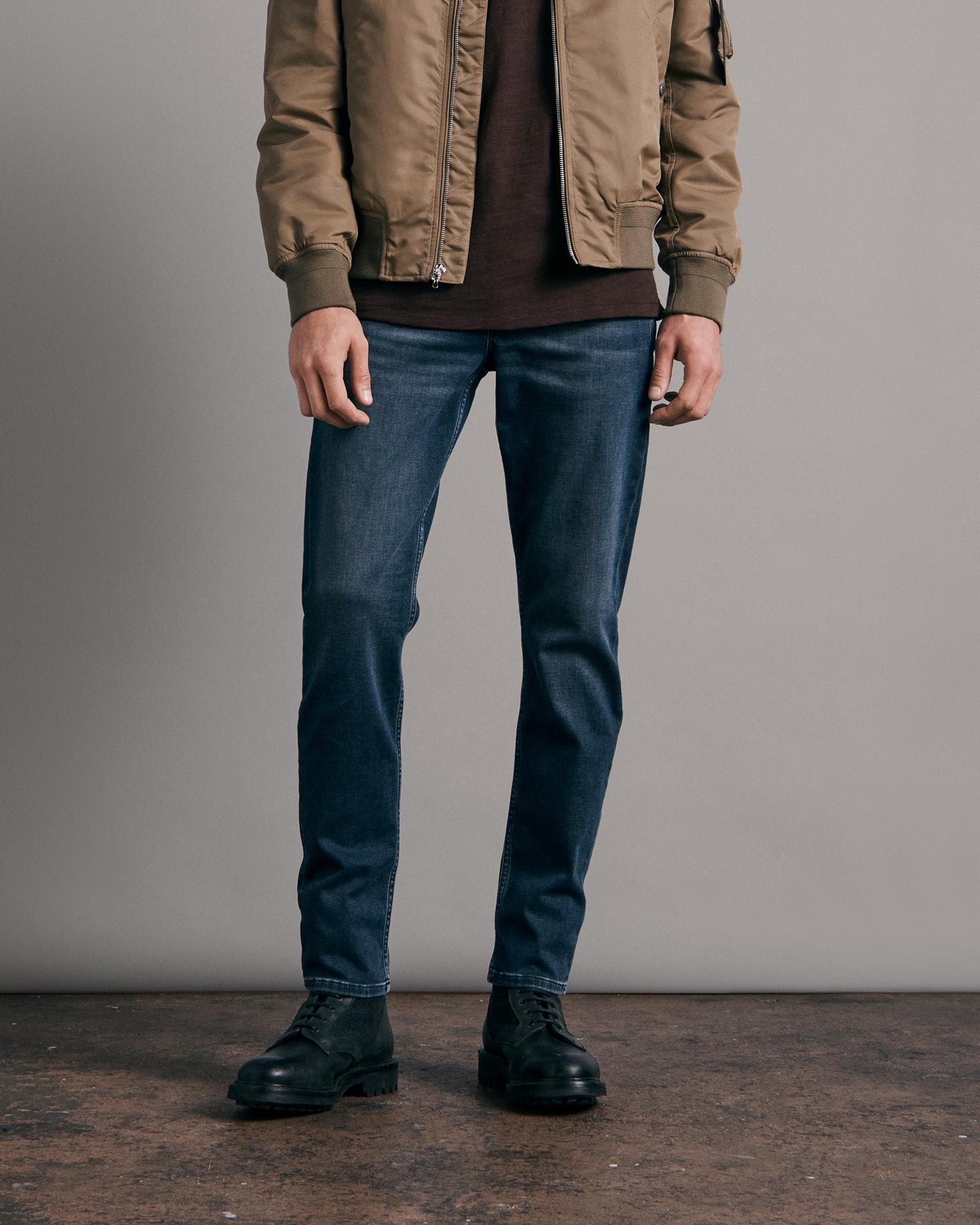 Fit 2 - Putnam
Slim Fit Dark Indigo Action Loopback Jean - 3