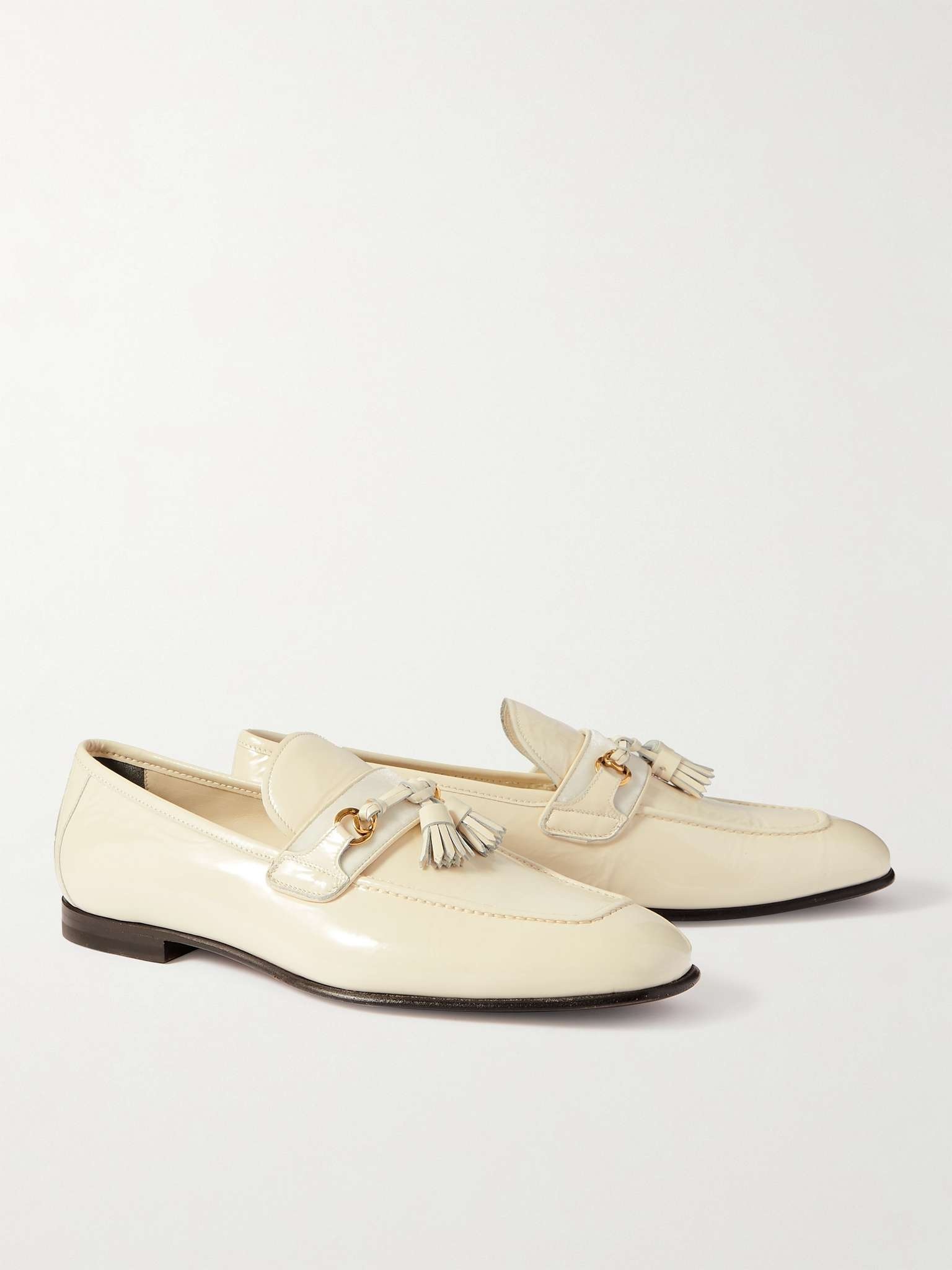 Sean Patent-Leather Tasselled Loafers - 4