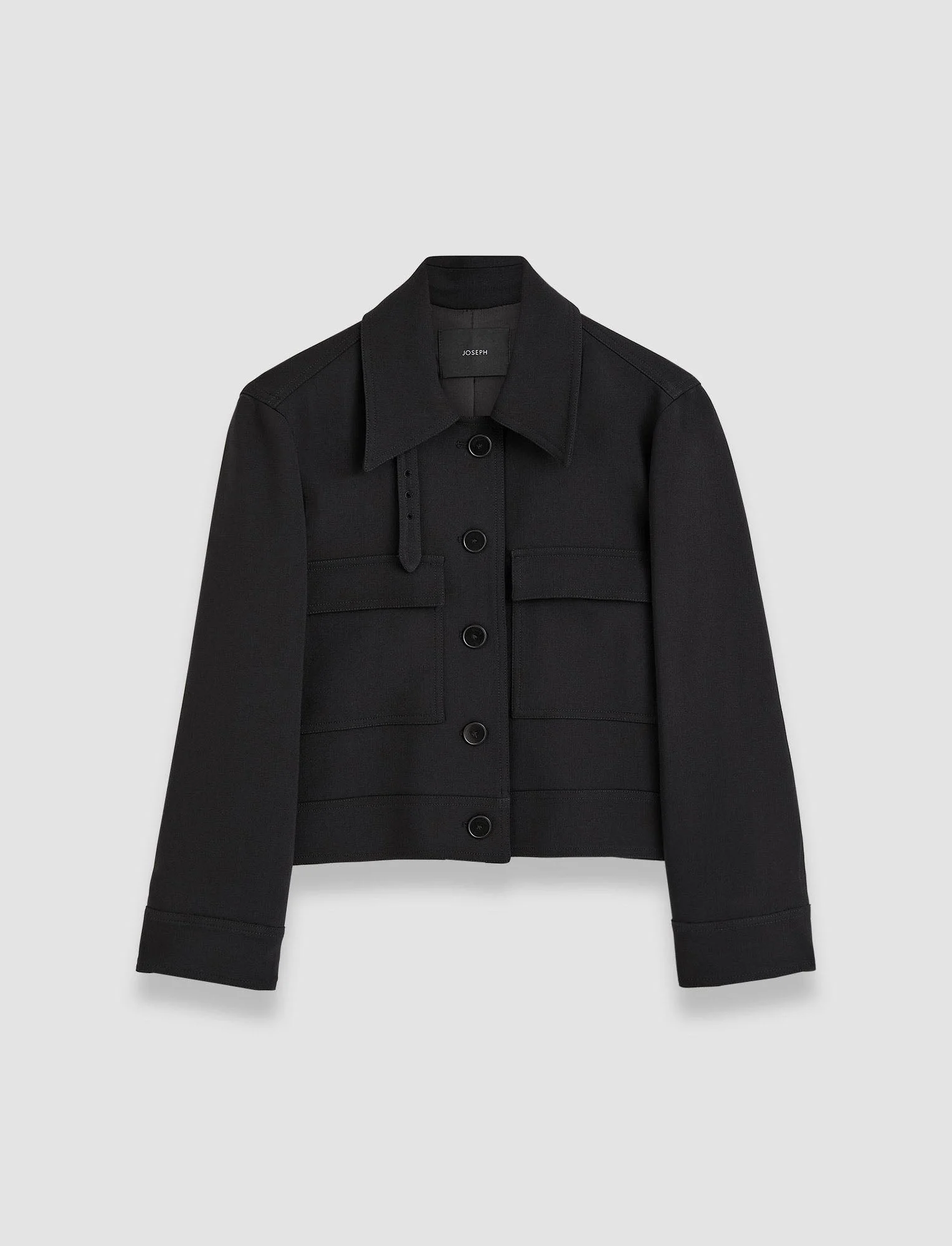 Mistral Fluid Twill Wool Jacket - 1