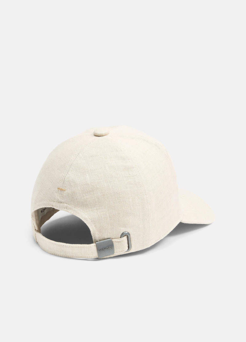 Vince Women's Linen Baseball Cap outlook