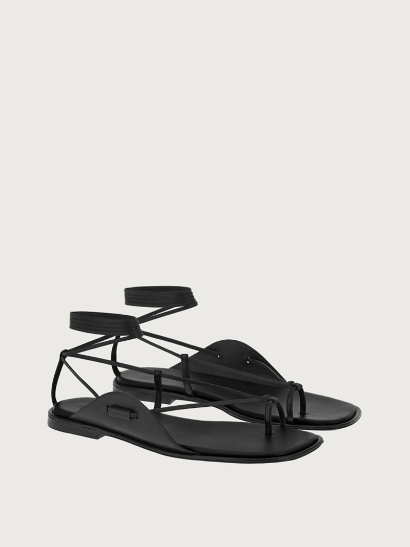 THONG SANDALS WITH SQUARE TOE 4