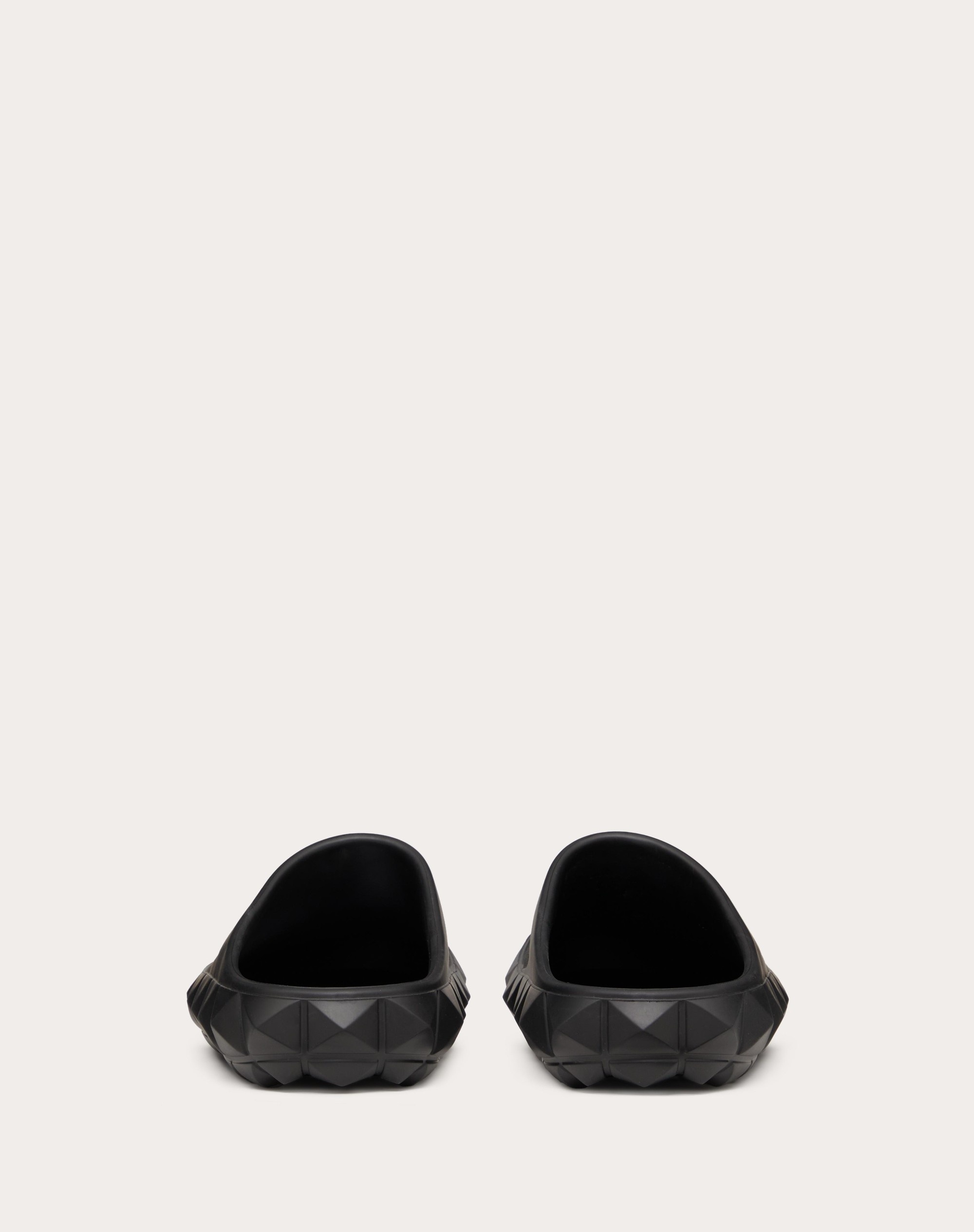 【Valentino Garavani】 Romanスタッド Turtle clogs Valentino Garavani Roman stud turtle slippers Black 40 7 Men