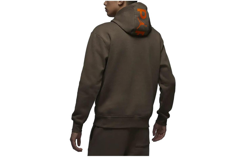 Jordan Air Jordan Paris Saint-Germain Logo Hoodie 'Brown' DZ2924-274 outlook