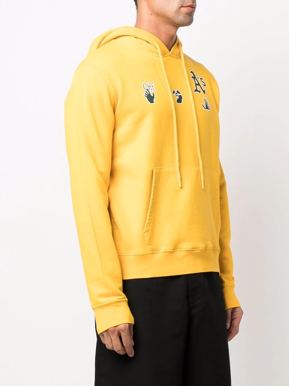 Hands Off-print hoodie - 3
