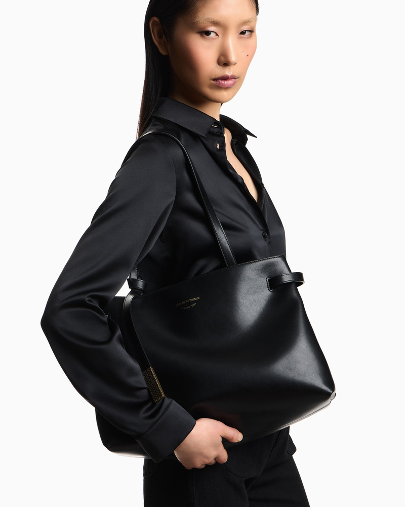 SMOOTH LEATHER HANDBAG 7
