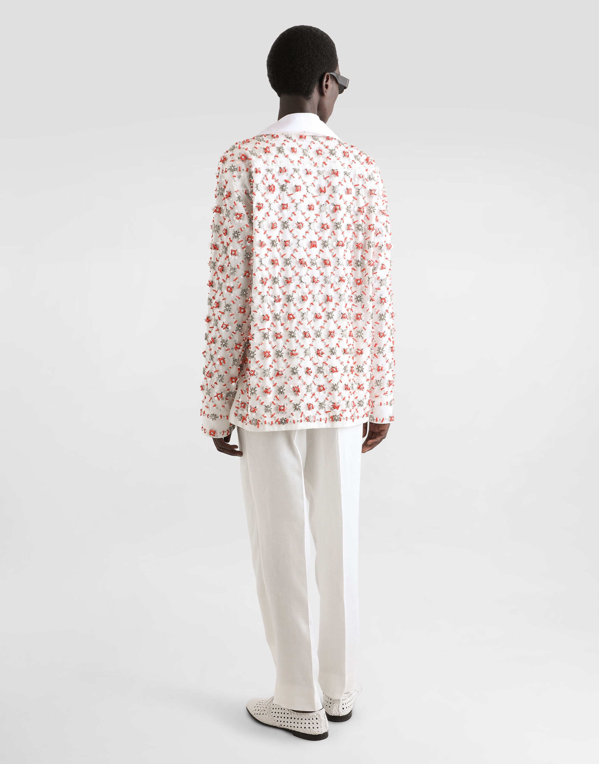 Linen fabric pants - 3